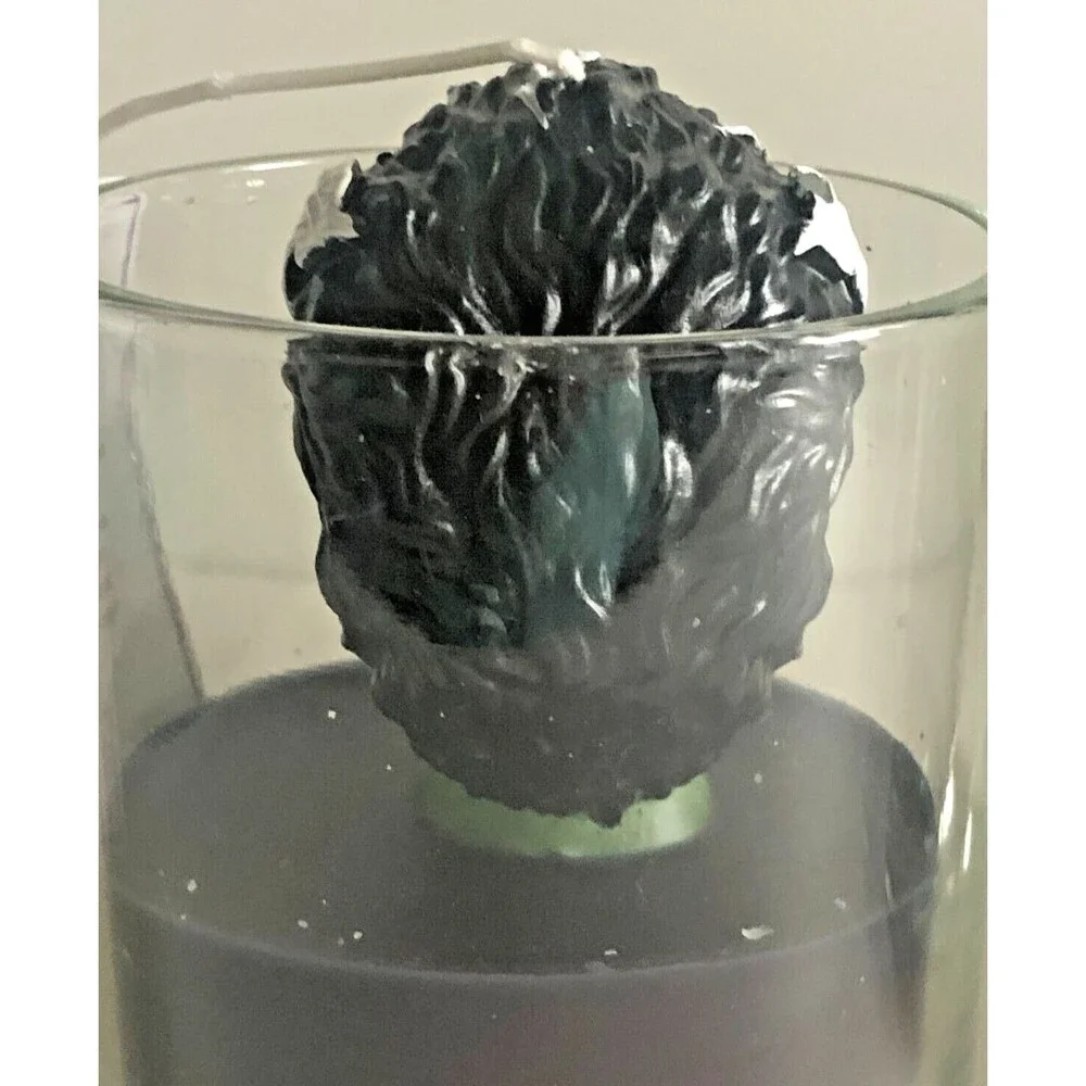 Martha Stewart Bride Of Frankenstein Candle 3D Head Halloween Spooky Scary